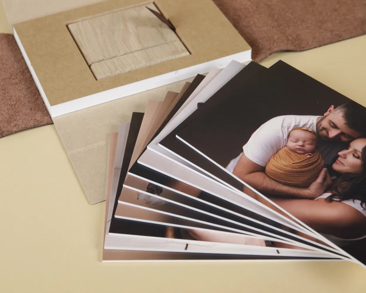 Estuche de Fotos con cartulina gruesa